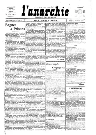 L'Anarchie, 3 januari, 1907