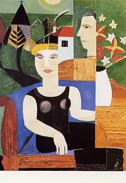 De kunstenaar en zijn vrouw, 1927, MSK, Gent