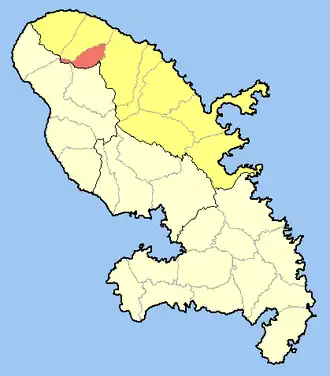 Kaart van L'Ajoupa-Bouillon