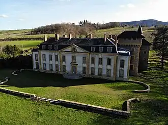 Château d'Avauges in Saint-Romain-de-Popey