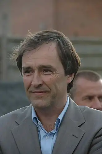 Ivan Sabbe bij persvoorstelling De Panne-Adinkerke in 2008