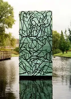 Leda en de zwaan (1999), Zwanenwater, Nieuw Vennep[9]