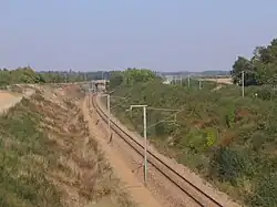 aansluiting Courtalain