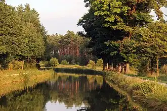 Restant van het Ludwigskanal bij Wendelstein