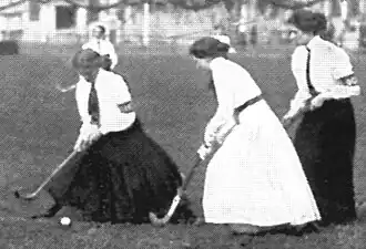 hockey omstreeks 1910