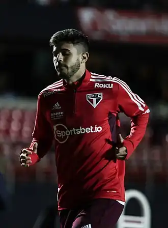 Beraldo in 2022 als speler van São Paulo