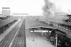 Ludwigshafen Hauptbahnhof in 1958