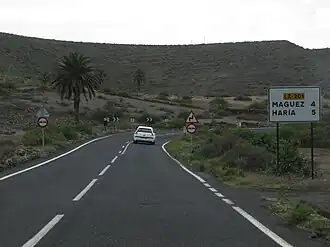 De LZ-201 nabij Mágues