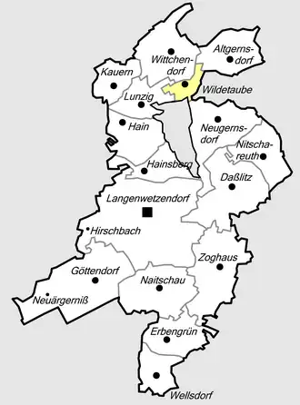 Kaart van Wildetaube