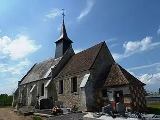 Kerk van St Julien in La Cambe (gemeente Thibouville)