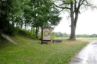 restant van de murus gallicus