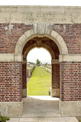 Toegang tot de begraafplaats