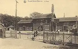Het oude station (voor 1925)