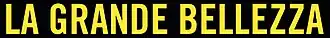 La grande bellezza