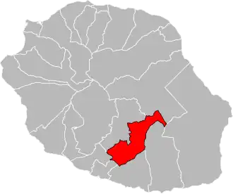 Locatie van het kanton