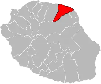 Locatie van het kanton