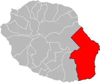 Locatie van het kanton