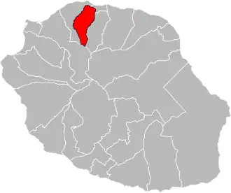 Locatie van het kanton