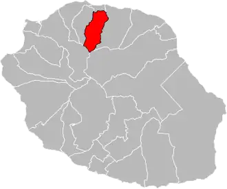 Locatie van het kanton