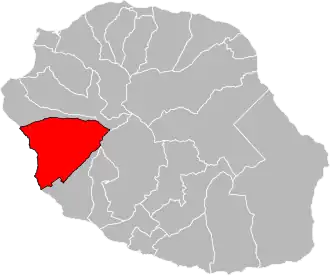 Locatie van het kanton