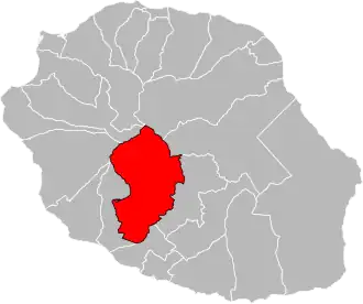 Locatie van het kanton