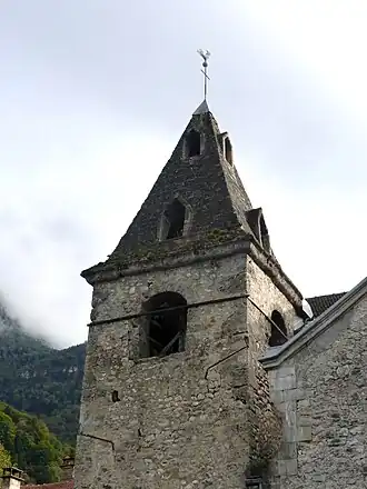Kerktoren in La Rivière