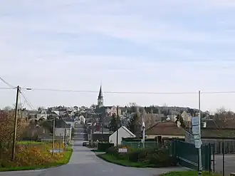 Gezicht op La Selle-Craonnaise