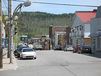 Stadscentrum van La Tuque