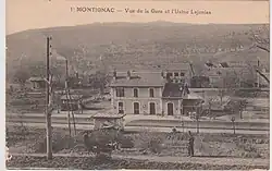Station Montignac in 1905.