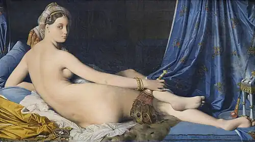 La grande odalisque, 1814, Louvre, Parijs