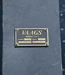 Roeplaatje gelaste, deelbare roe uit 2013