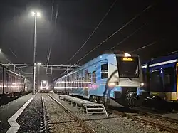 De laatste trein onder de vlag van Connexxion.