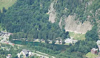 Station Les Pélerins (linksonder)