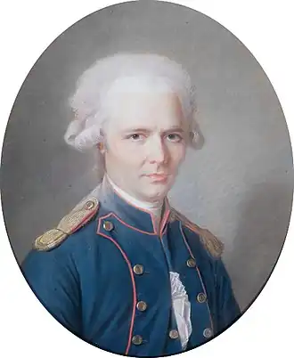 Portret Pierre Choderlos de Laclos, 18e eeuw van Alexander Kucharsky.