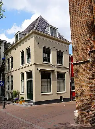 Het woonhuis van Pieter Vrijthoff en Maria van der Spelt