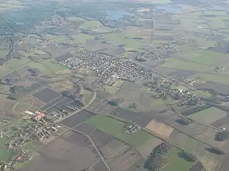 Lage Mierde vanuit de lucht