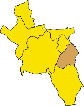 Locatie van Brand in de gemeente