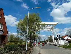 Brug over het Slochterdiep bij Lageland