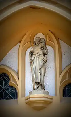 Portaalbeeld van de Goede Herder