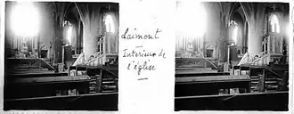 Interieur van de kerk