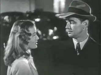 Veronica Lake en Alan Ladd in The Blue Dahlia