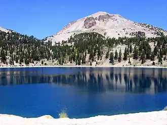 Lake Helen gezien vanop State Route 89