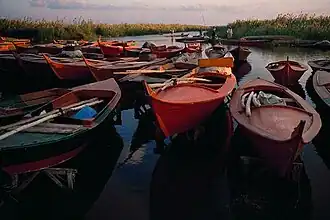 Uitzicht op het meer