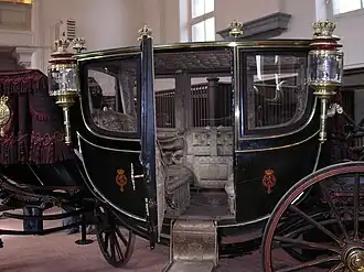 Koets in de koninklijke collectie, Laken