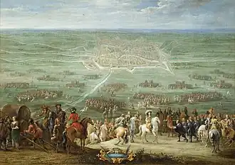 De overgave van de stad Utrecht aan Lodewijk XIV op 30 juni 1672