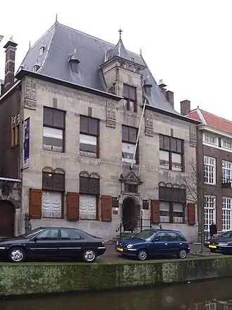 Huis van Meerten in Delft.