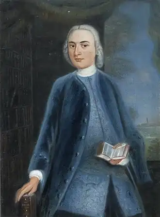 Van Bolhuis - pastelportret - toegeschreven aan Lambertus Beckeringh (circa 1760-1769)