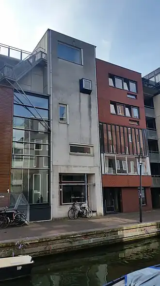 Panden aan de Lamonggracht (juli 2019)