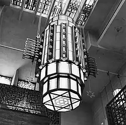 Lamp in artdecostijl