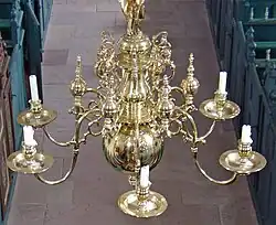 Lamp in de Mariakerk Buttforde